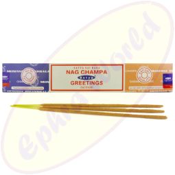 Satya Sai Baba Nag Champa & Greetings Combo Masala Räucherstäbchen (MUM) LLP