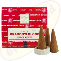 Satya Dragon´s Blood/Drachenblut Masala Räucherkegel (BNG) LLP