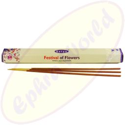 Satya (MUM) LLP Dry Masala Räucherstäbchen Festival of Flowers
