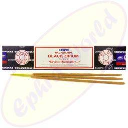 Satya Nag Champa Black Opium Masala Räucherstäbchen (MUM) LLP
