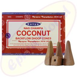 Satya Nag Champa Coconut Rückflussräucherkegel (MUM) LLP