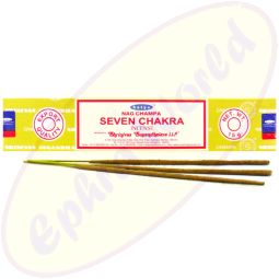 Satya (MUM) LLP Nag Champa Seven Chakra Masala Räucherstäbchen