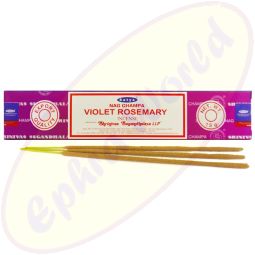 Satya Nag Champa Violet Rosemary Masala Räucherstäbchen (MUM) LLP