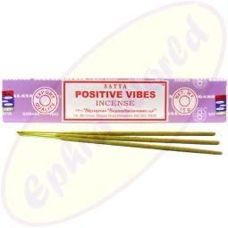 Satya Positive Vibes indische Masala Räucherstäbchen (BNG) LLP