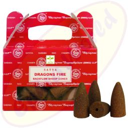 Satya Dragons Fire Backflow Cones/Rückflussräucherkegel (BNG) LLP