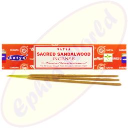 Satya Sandalwood Earth indische Masala Räucherstäbchen