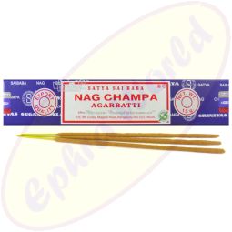 Satya Sai Baba Räucherstäbchen Nag Champa Agarbatti 15g blau (BNG) LLP