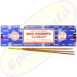 Satya Sai Baba Nag Champa indische Masala Räucherstäbchen 100g (BNG) LLP Big Pack