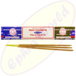Satya Sai Baba Nag Champa & Palo Santo Combo Masala Räucherstäbchen (MUM) LLP