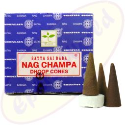 Satya Sai Baba Nag Champa indische Räucherkegel