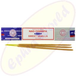 Satya Sai Baba Nag Champa & Sweet Vanilla Combo Masala Räucherstäbchen (MUM) LLP