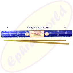 Satya Sai Baba Nag Champa XL indische Masala Räucherstäbchen 50g