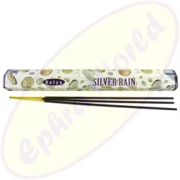 Satya (MUM) LLP Silver Rain Räucherstäbchen Hexapack