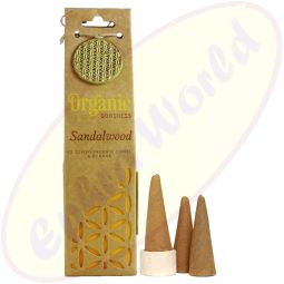 Song Of India Organic Goodness XL Räucherkegel Sandalwood
