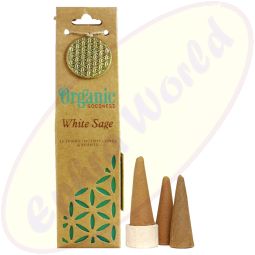 Song Of India Organic Goodness XL Räucherkegel White Sage