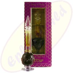 Song Of India Patchouli Ayurveda Oil in mundgeblasener Glasflasche