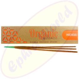 Song Of India Organic Masala Räucherstäbchen Patchouli