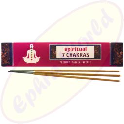 Spiritual 7 Chakras Masala Räucherstäbchen
