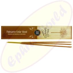 Sri Durga/Ullas Palo Santo Cedar Wood Twin Fragrance Masala Räucherstäbchen