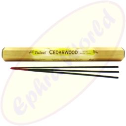 Tulasi Cedarwood indische Räucherstäbchen