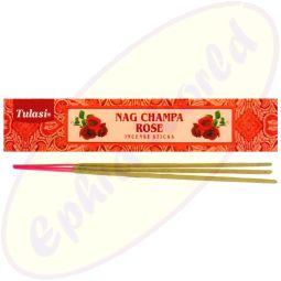 Tulasi Nag Champa Rose Masala Räucherstäbchen