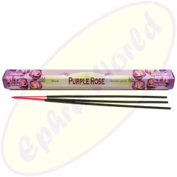 Tulasi Purple Rose indische Räucherstäbchen