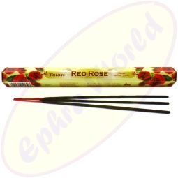 Tulasi Red Rose indische Räucherstäbchen