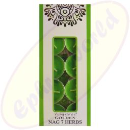 Vijayshree Golden Nag Duftteelichte 7 Herbs 10x10g