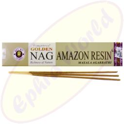 Vijayshree Golden Nag Amazon Resin Masala Räucherstäbchen