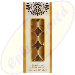 Vijayshree Golden Nag Cinnamon/Zimt Duftteelichte 10x10g