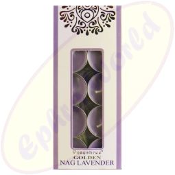 Vijayshree Golden Nag Lavender Duftteelichte 10x10g