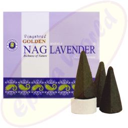Vijayshree Golden Nag Lavender Räucherkegel
