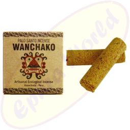 Wanchako Palo Santo Räucherröllchen Gepresst 4er