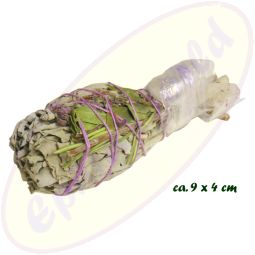 Smudge Stick White Sage Tulip - Aura Cleansing & Citrine 20-25g