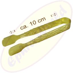 Räucherkohlenzange Metall goldfarben 9,5x1,3cm