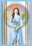 Sagrada Madre Angels Wisdom Violet Leaves Smudge Räucherstäbchen